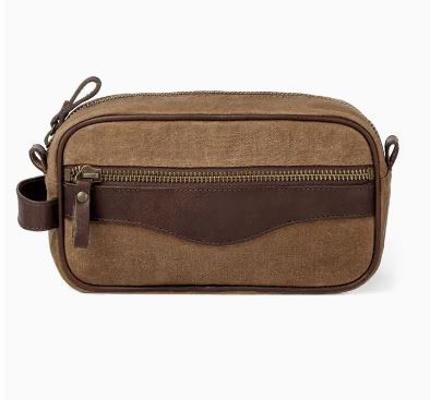 Campaign Waxed Canvas Shave Kit