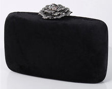 Load image into Gallery viewer, Fashion Flower Diamond Shoulder Bag
