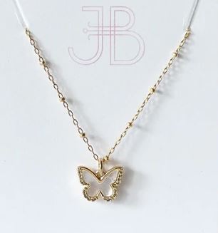 May Butterfly Necklace