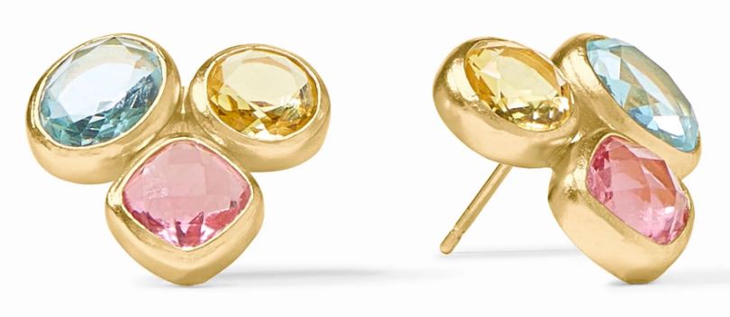 Kaleidoscope Statement Stud