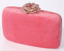 Load image into Gallery viewer, Fashion Flower Diamond Shoulder Bag
