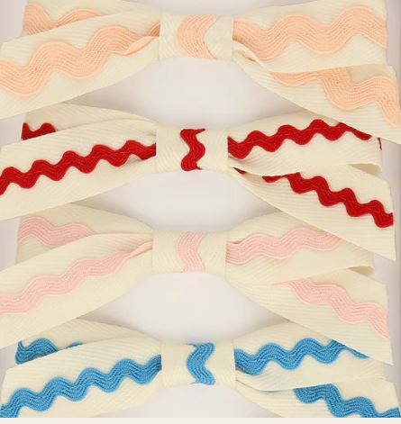 Ric Rac Bow Hair Clip – Cole and Co.