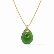 Load image into Gallery viewer, Palmetto Green Carnaby Pendant Necklace
