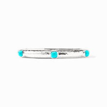 Load image into Gallery viewer, Turquoise Blue Catalina Hinge Bangle
