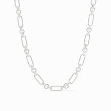 Load image into Gallery viewer, Silver Colette Link Necklace
