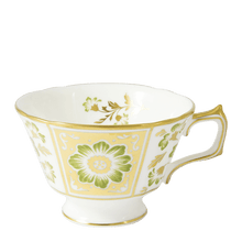 Load image into Gallery viewer, Green Derby Panel Tea Cup &amp; Saucer
