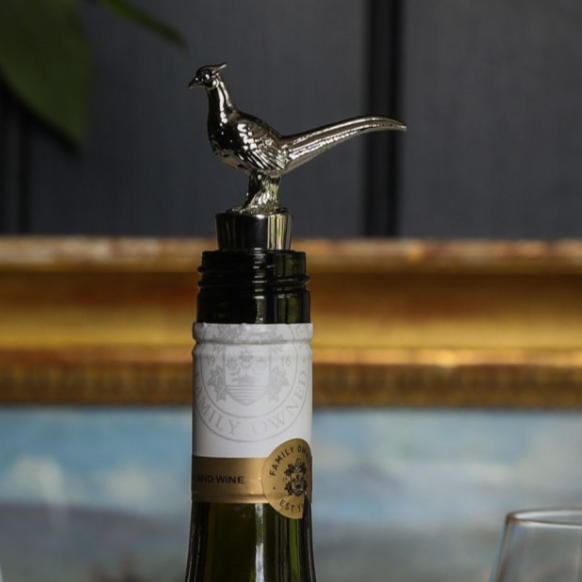 Pheasant Bottle Stopper