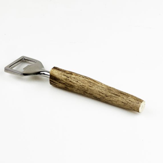 Genuine Red Antler Bottle Opener