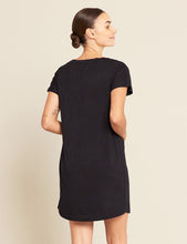 Load image into Gallery viewer, Black Goodnight Night Dress
