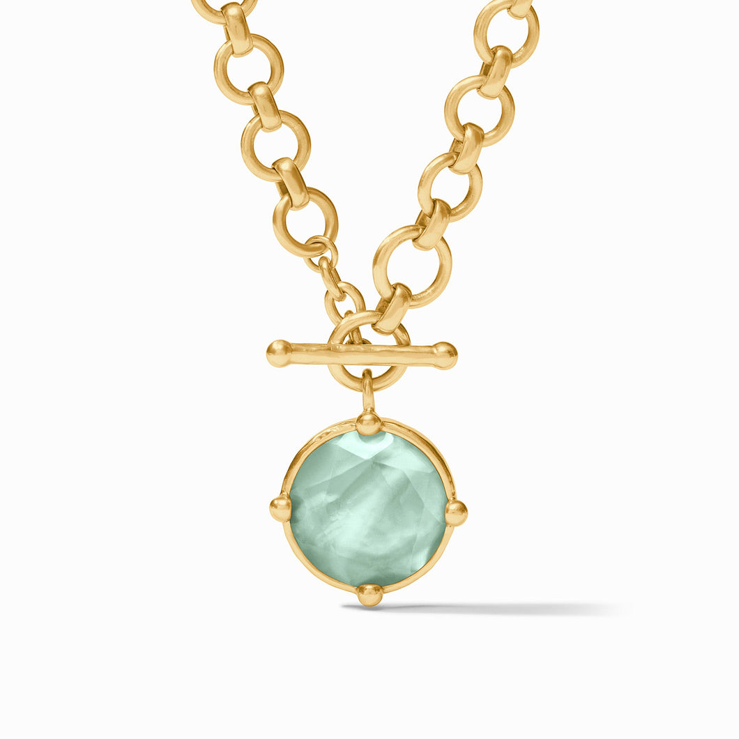 Honeybee Iridescent Aquamarine Demi Necklace