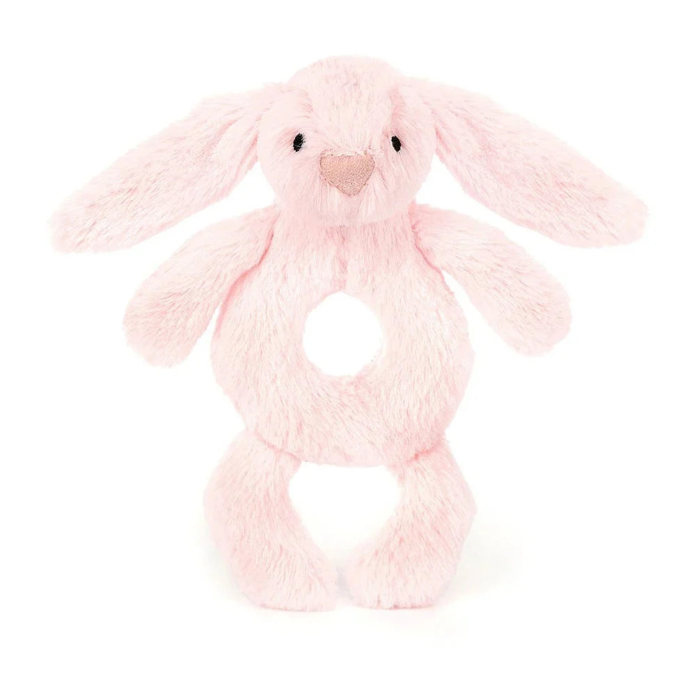 Bashful Blush Bunny Ring Rattle