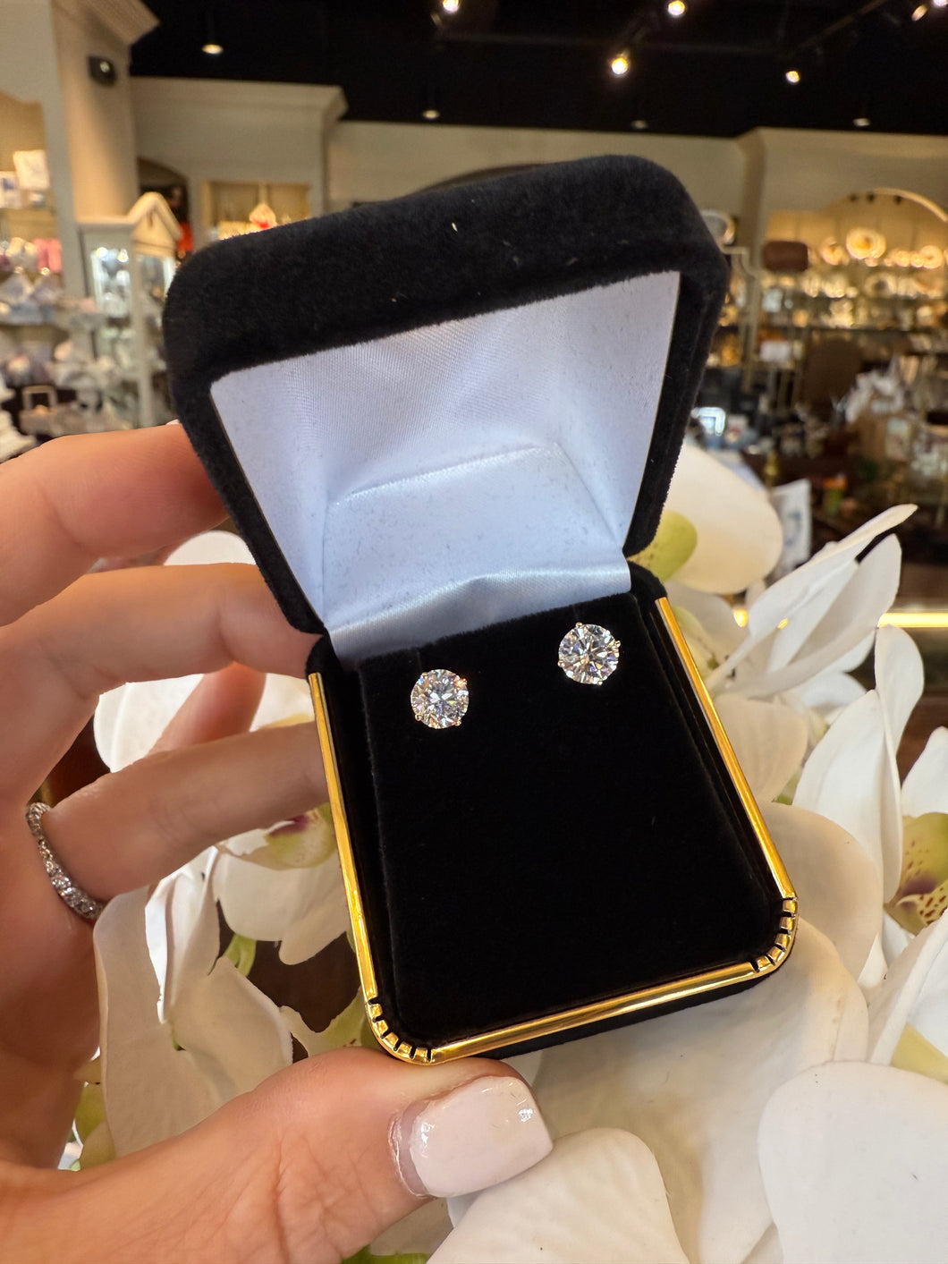 2.00 ct Total Weight Lab Grown Diamond Studs