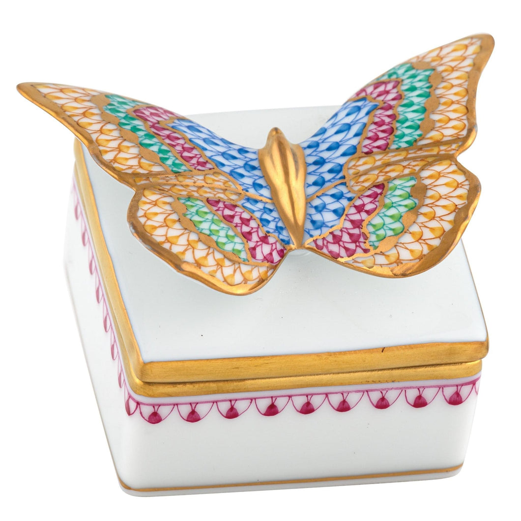 Raspberry Butterfly Box