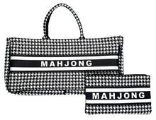 Load image into Gallery viewer, Houndstooth Game Night Bag
