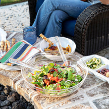 Load image into Gallery viewer, Isabella Acrylic Salad Servers
