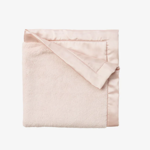 Satin Trim Flannel Fleece Security Blankie