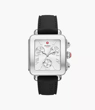Load image into Gallery viewer, Deco Sport Chronograph Stainless Steel Black Silicone Watch
