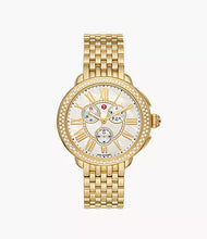 Load image into Gallery viewer, Serein 18K Gold-Plated Diamond Watch
