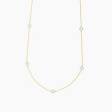 Load image into Gallery viewer, Diamond Station Necklace
