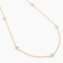 Load image into Gallery viewer, Diamond Station Necklace
