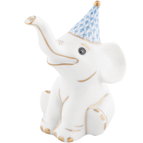 Blue Party Elephant