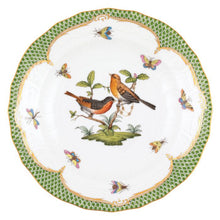 Load image into Gallery viewer, Rothschild Bird Green Dessert Plate
