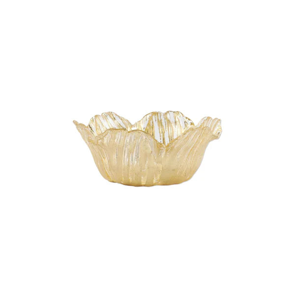 Rufolo Gold Flower Small Bowl