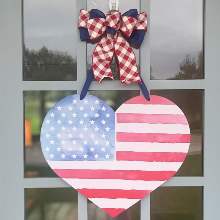 America the Beautiful Door Hanger