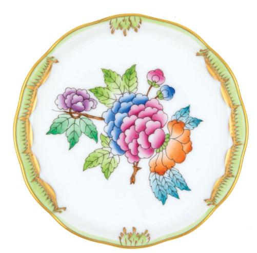 Queen Victoria Multi Color Herend Coaster