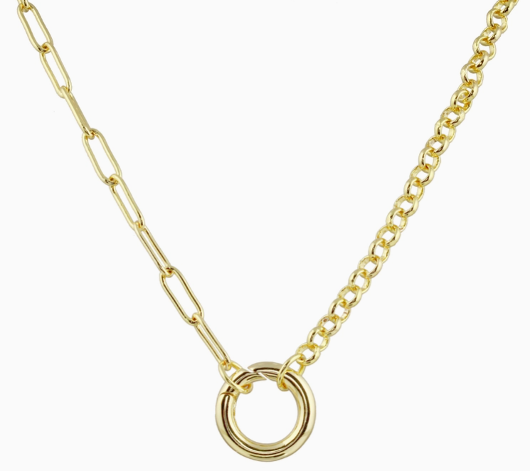 Half Push Clasp Chain