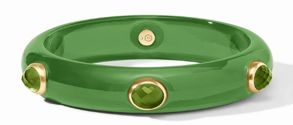 Carnaby Stone Bangle Palmetto Green