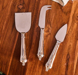 Berry & Thread Cheese Knife Assorted S/3