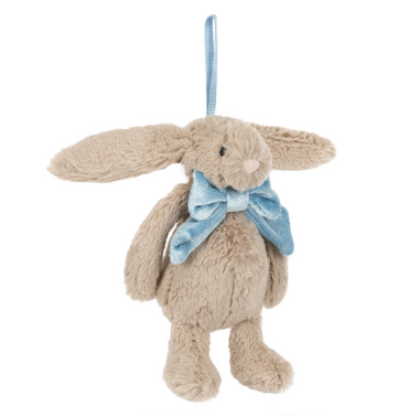 Bashful Beige Bunny Decoration