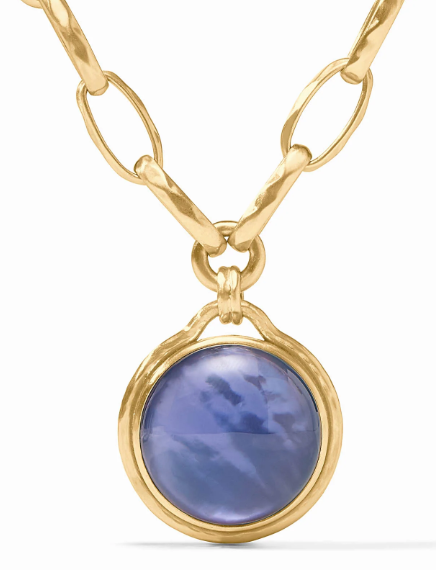 Tanzanite Blue Solara Statement Necklace