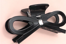 Load image into Gallery viewer, Large Cute Bow Ribbon Rhinestone Hair Claw Clips
