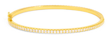Load image into Gallery viewer, Pave Slim Bangle
