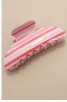 Load image into Gallery viewer, Jumbo Stripe Plaid Oval Hair Claw Clips
