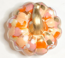 Load image into Gallery viewer, Orange Abstract Pumpkin
