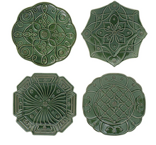 Load image into Gallery viewer, Jardins Du Monde Dessert/ Salad Plate S/4
