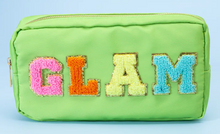 Load image into Gallery viewer, Classic Glam Small Travel Cosmetic Makeup Pouch
