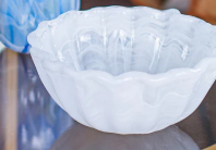 Load image into Gallery viewer, Onda Glass Small  Bowl
