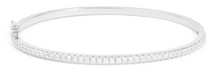 Load image into Gallery viewer, Pave Slim Bangle
