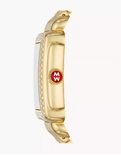 Load image into Gallery viewer, Deco Madison Mid 18K Gold-Plated Diamond Watch
