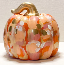 Load image into Gallery viewer, Orange Abstract Pumpkin
