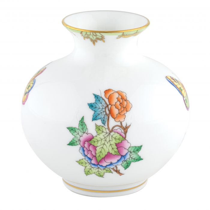 Queen Victoria Round Vase