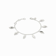 Load image into Gallery viewer, Silver Willow Delicate Charm Bracelet
