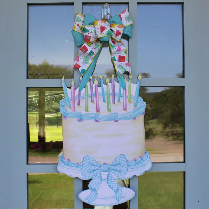 Let's Eat Cake Door Hanger