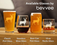 Load image into Gallery viewer, Deer Silhouette Whiskey Rocks Glass - 10 oz.
