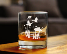 Load image into Gallery viewer, Duck Pond Whiskey Rocks Glass - 10 oz.
