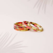 Load image into Gallery viewer, Capri Tile Bangle Set

